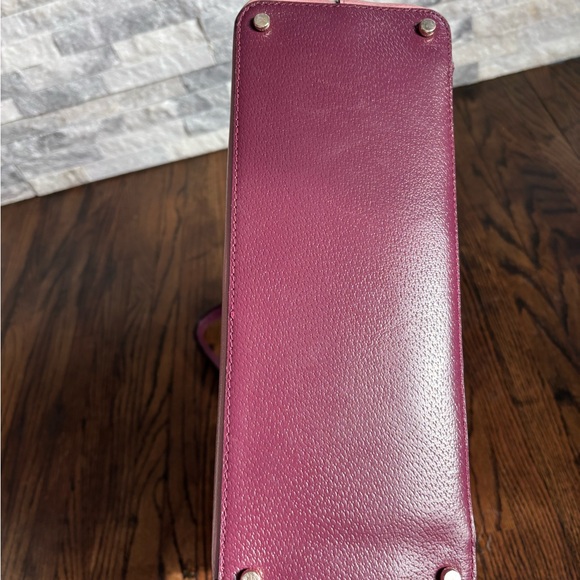 Kate Spade Two-Tone Purple and Pink Tote - Picture 4 of 5